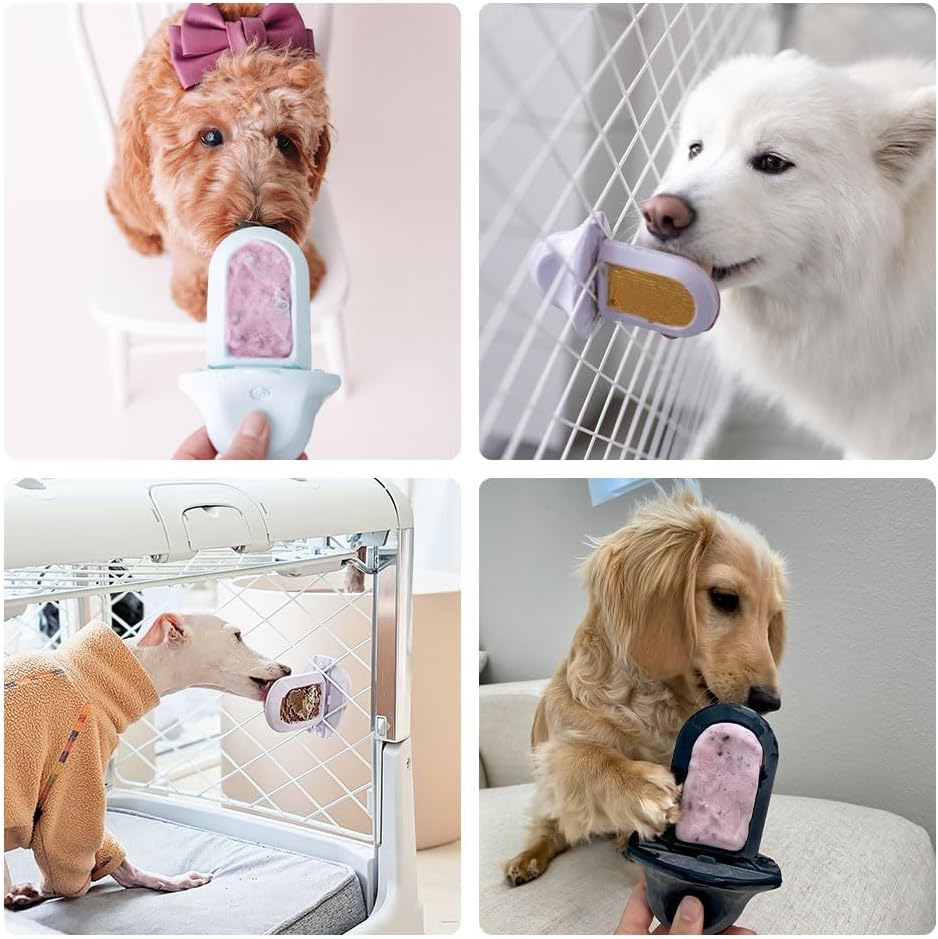 Groov Crate Training Aid for Puppies and Nervous Dogs, Calming Lick Mat