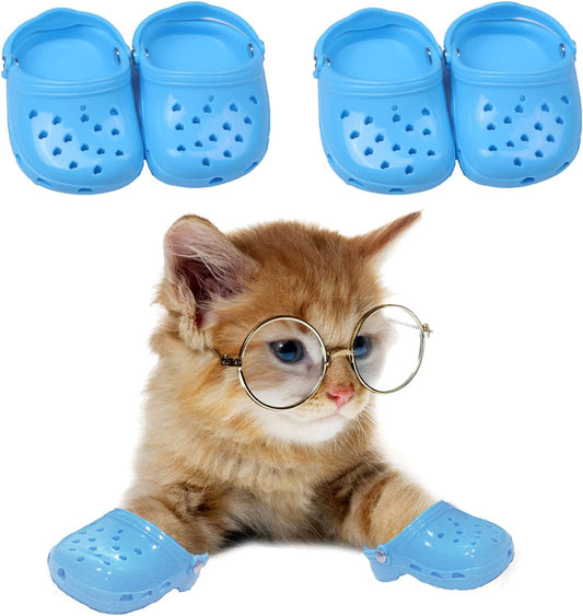 Cute Cat Crocs Candy Color Cat Sandals Only for Cats, Pet Decorative Crocs