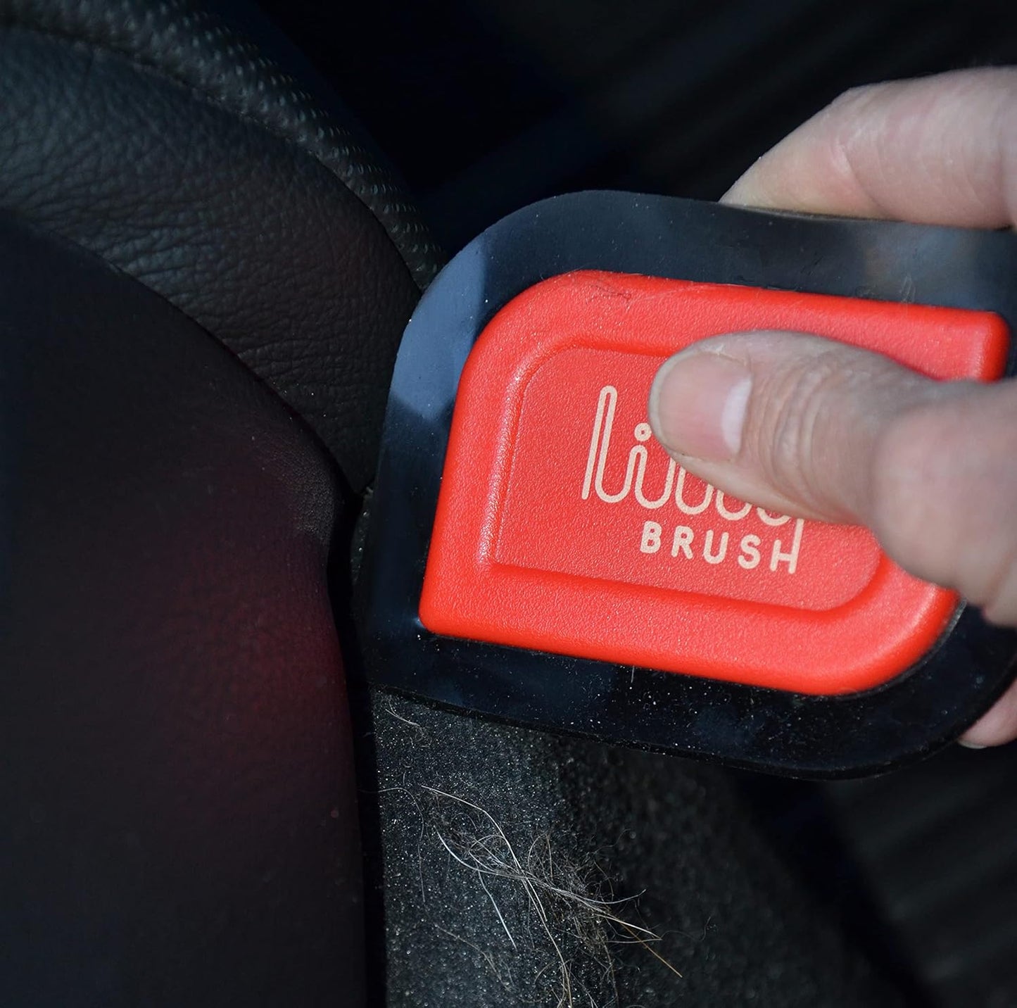 Lilly Brush Mini Pet Hair Detailer, Reusable Fur Remover for Car Interior